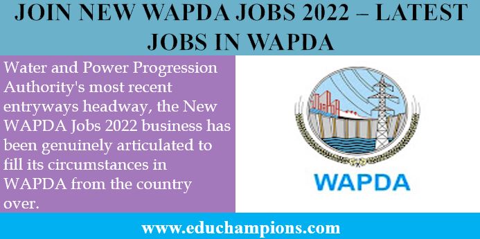 New WAPDA Jobs